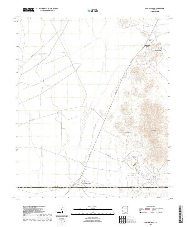 North Komelik 2021 topographic map thumbnail