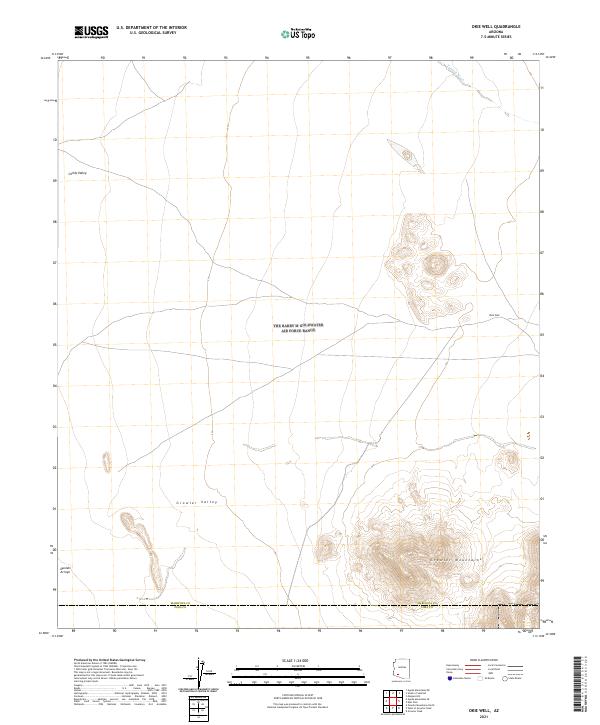 Okie Well topographic map thumbnail
