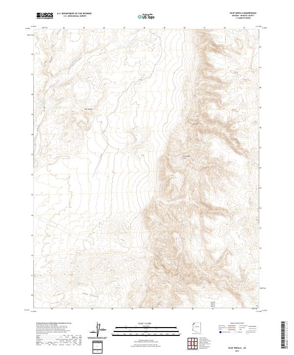 Olaf Knolls 2021 topographic map thumbnail