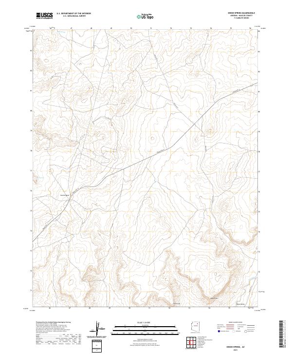Onion Spring topographic map thumbnail