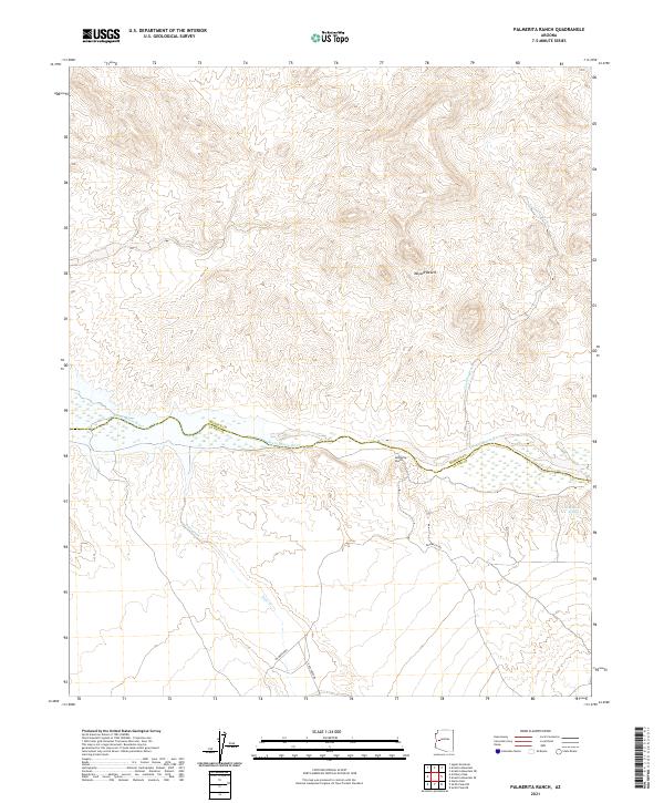 Palmerita Ranch topographic map thumbnail