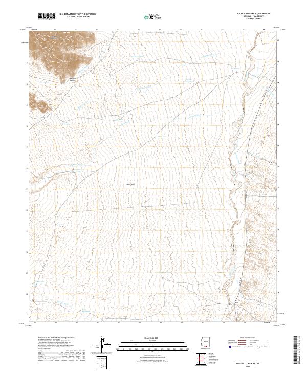 Palo Alto Ranch topographic map thumbnail