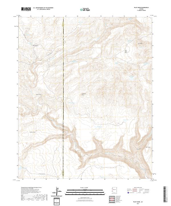 Pilot Knob 2021 topographic map thumbnail