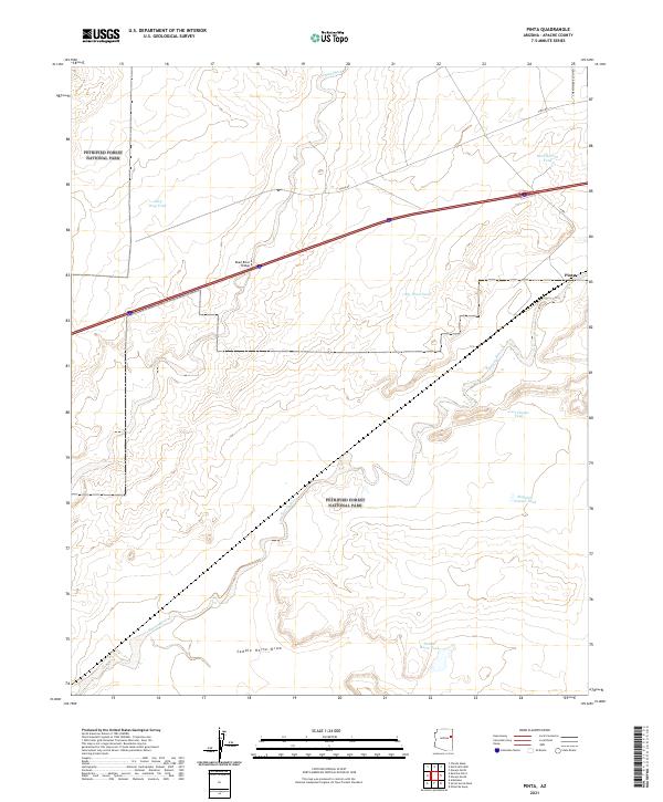 Pinta topographic map thumbnail