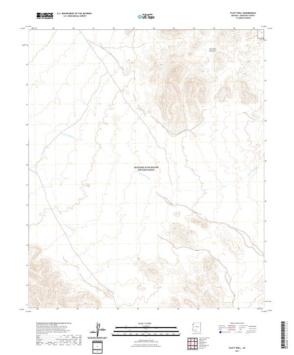 Platt Well 2021 topographic map thumbnail