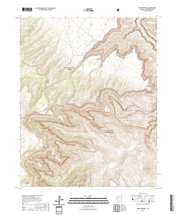Point Imperial 2021 topographic map thumbnail