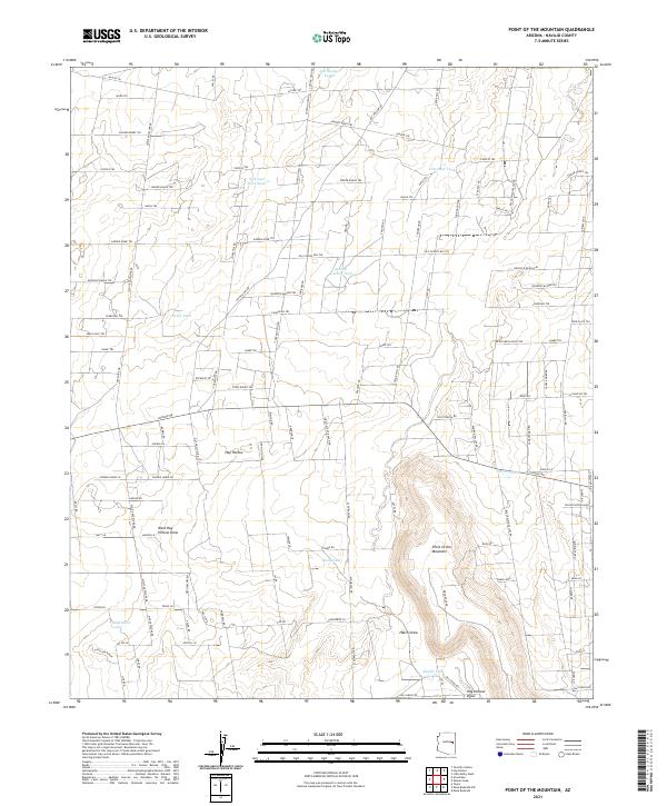 Point of the Mountain topographic map thumbnail