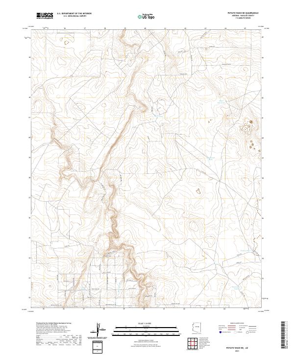 Potato Wash NE 2021 topographic map thumbnail