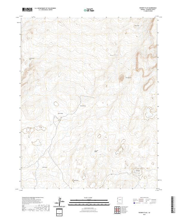 Poverty Flat topographic map thumbnail