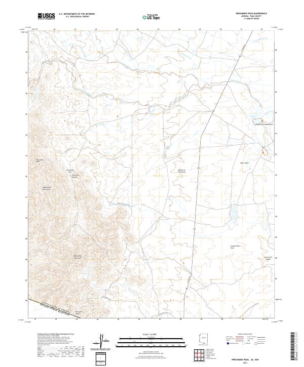 Presumido Peak topographic map thumbnail