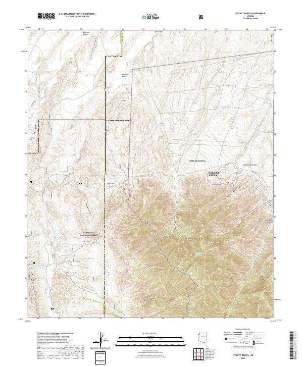 Pyeatt Ranch topographic map thumbnail
