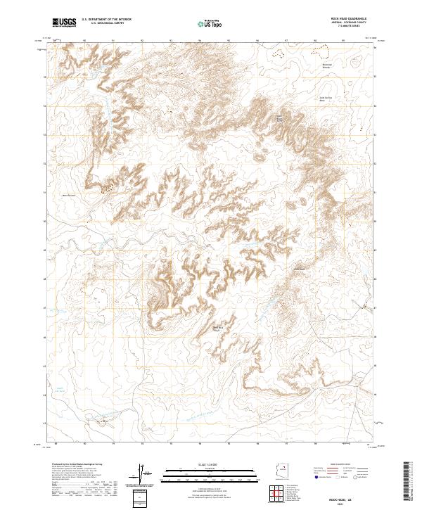 Rock Head topographic map thumbnail