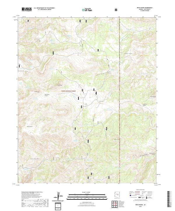 Rock House 2021 topographic map thumbnail