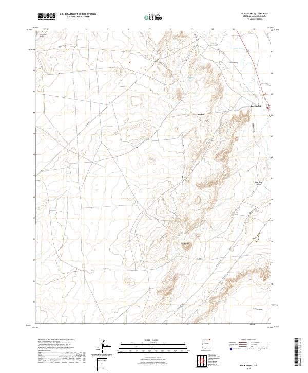 Rock Point topographic map thumbnail