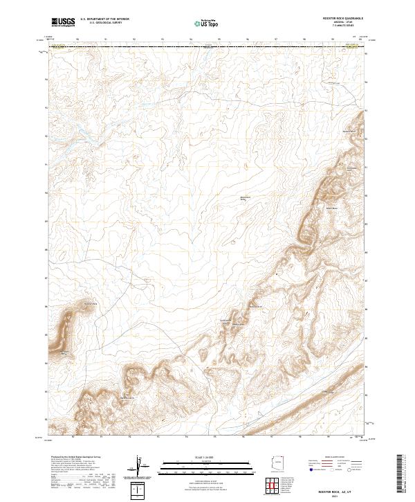 Rooster Rock topographic map thumbnail