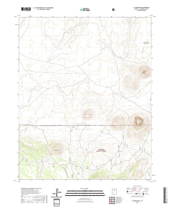 S P Mountain topographic map thumbnail