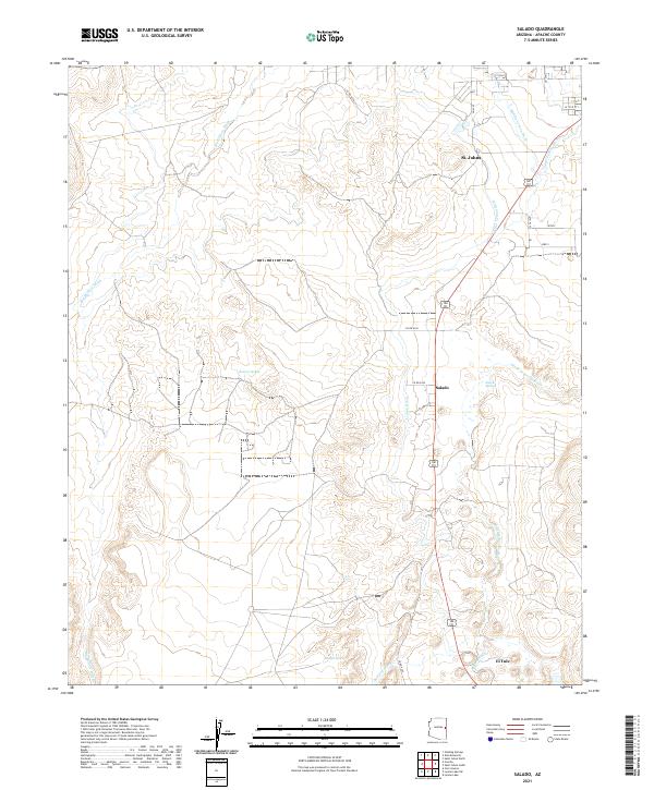 Salado topographic map thumbnail