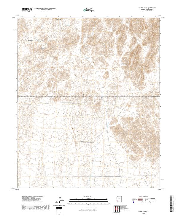 Salton Tanks topographic map thumbnail