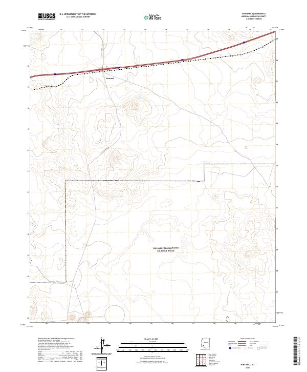 Sentinel 2021 topographic map thumbnail