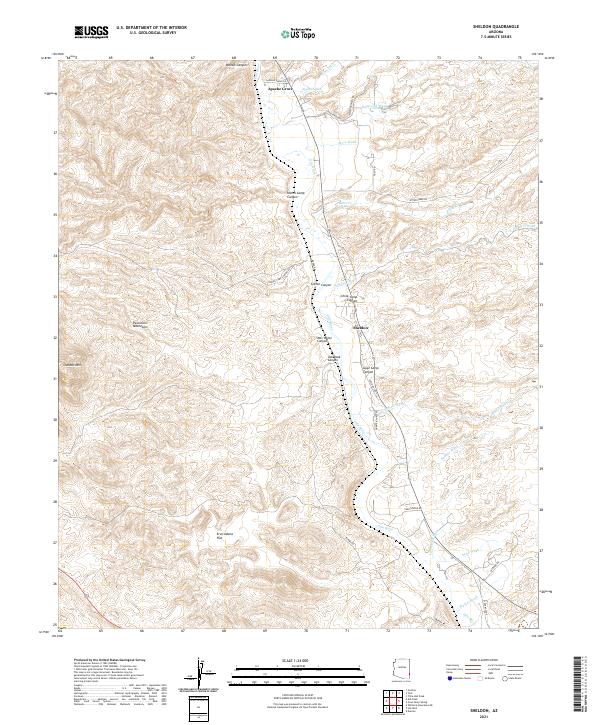 Sheldon topographic map thumbnail