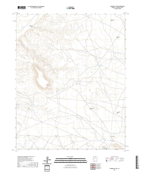 Shinumo Altar 2021 topographic map thumbnail
