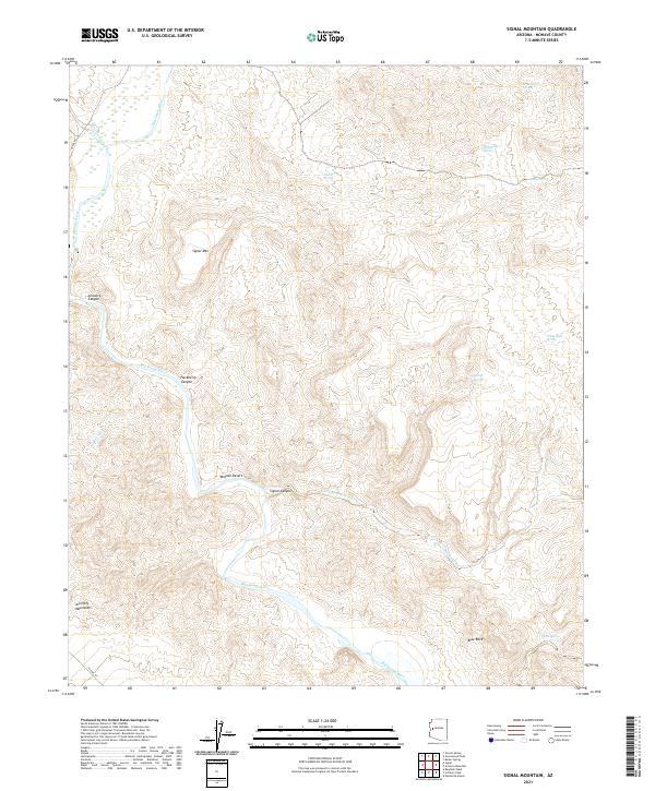 Signal Mountain 2021 topographic map thumbnail