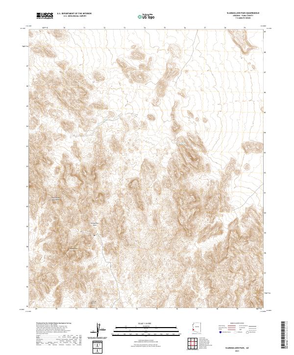 Slumgullion Pass topographic map thumbnail