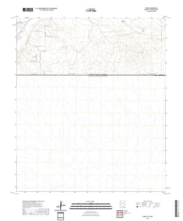 Stark topographic map thumbnail