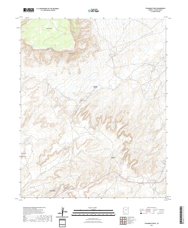 Steamboat Rock topographic map thumbnail