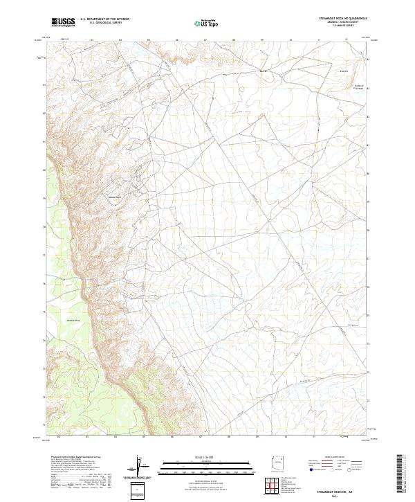 Steamboat Rock NE topographic map thumbnail