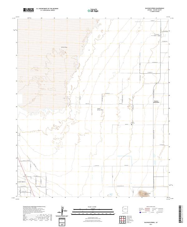 Sulphur Spring topographic map thumbnail