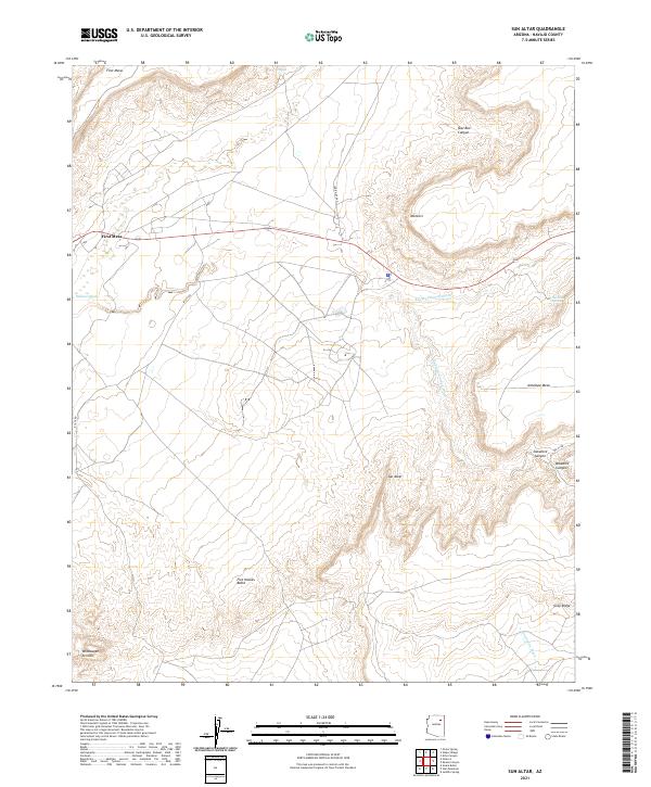 Sun Altar 2021 topographic map thumbnail