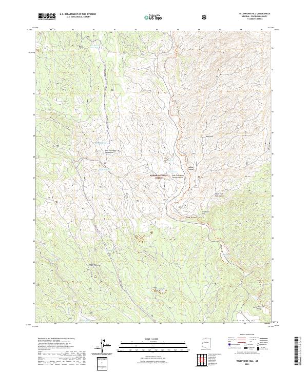 Telephone Hill topographic map thumbnail