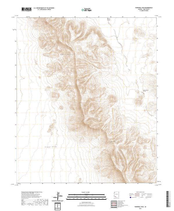 Temporal Pass 2021 topographic map thumbnail