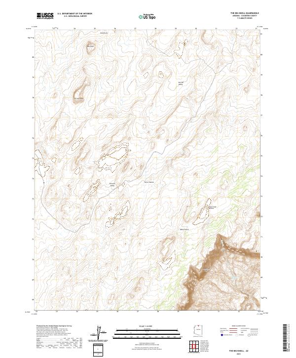 The Big Knoll topographic map thumbnail
