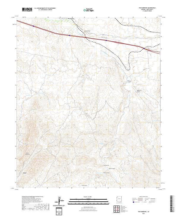 The Narrows topographic map thumbnail