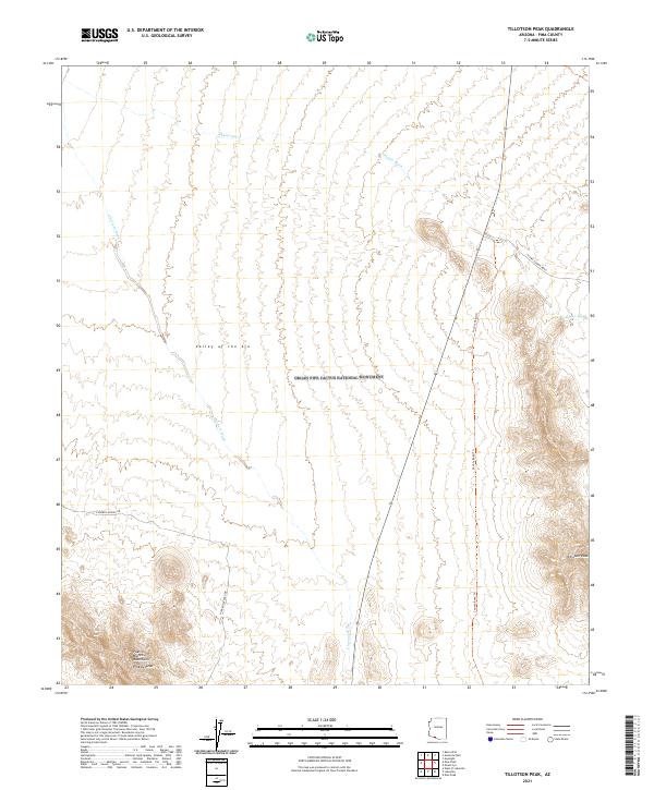 Tillotson Peak topographic map thumbnail
