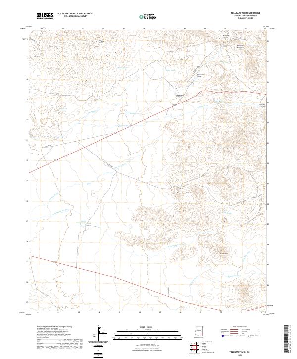 Tollgate Tank topographic map thumbnail