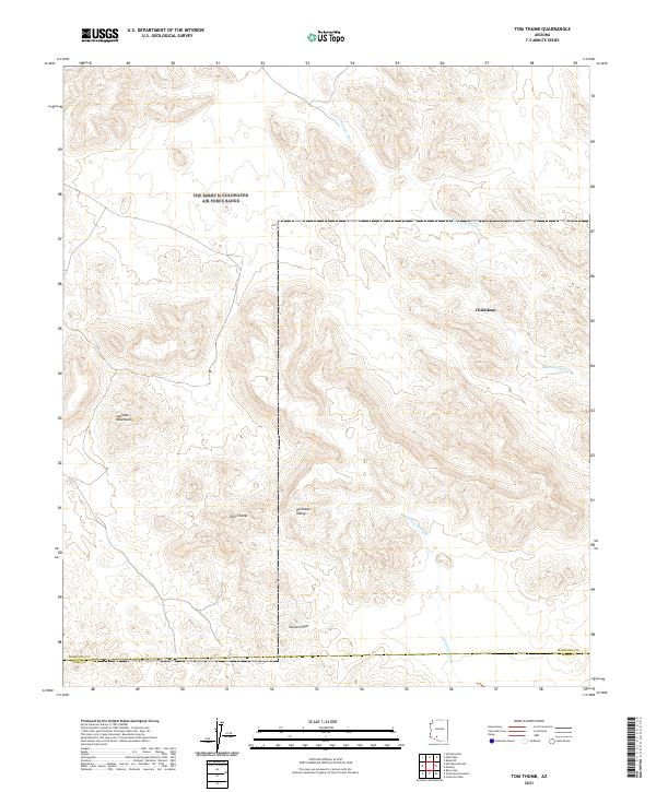 Tom Thumb topographic map thumbnail