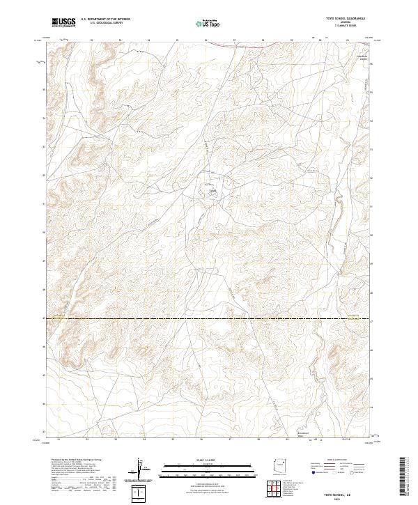 Toyei School topographic map thumbnail