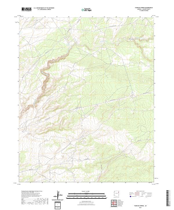 Tudecoz Spring 2021 topographic map thumbnail
