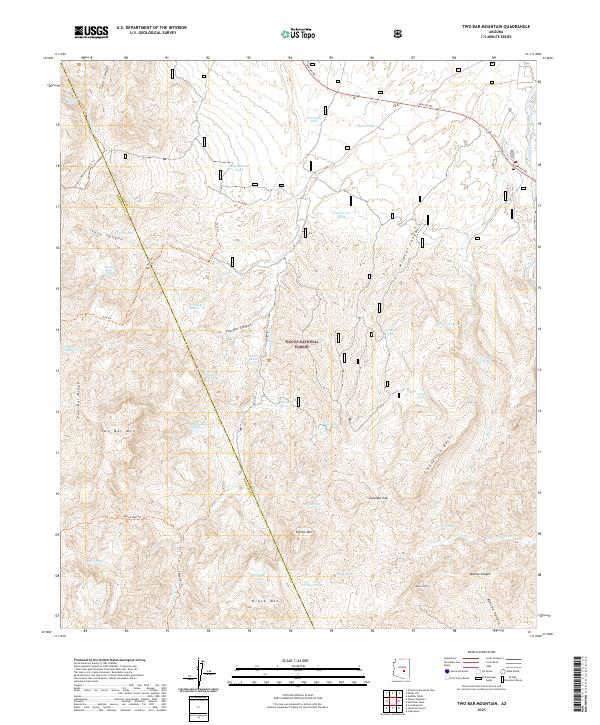 Two Bar Mountain 2021 topographic map thumbnail