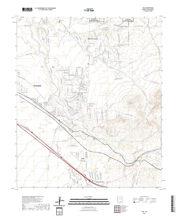 Vail 2021 topographic map thumbnail