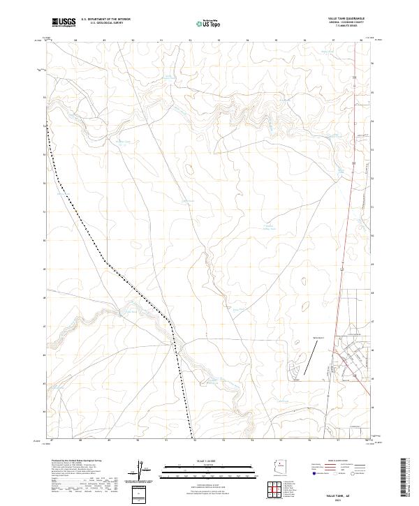 Valle Tank topographic map thumbnail