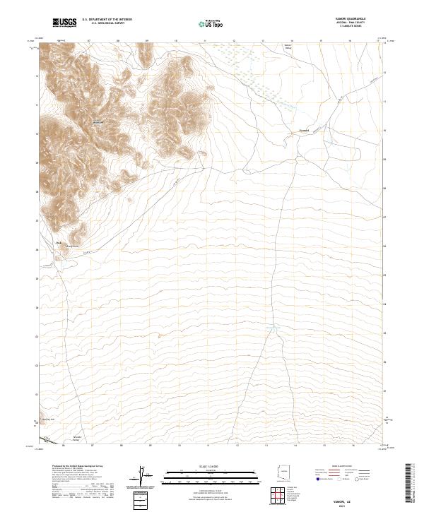 Vamori topographic map thumbnail