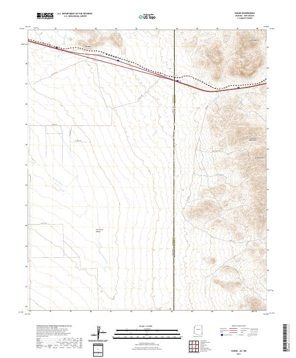 Vanar 2021 topographic map thumbnail