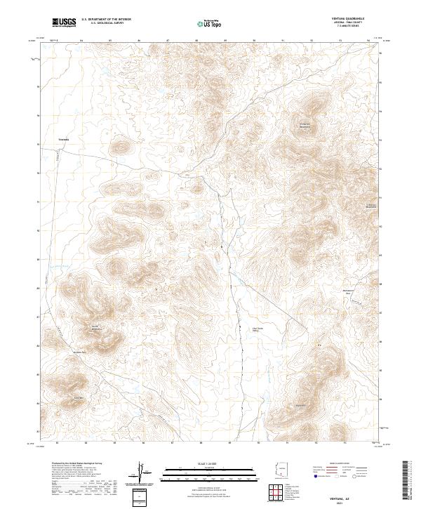 Ventana 2021 topographic map thumbnail