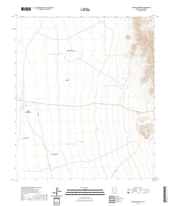 Wahak Hotrontk 2021 topographic map thumbnail