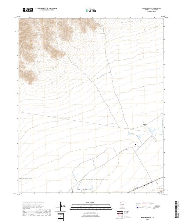 Webber Canyon 2021 topographic map thumbnail