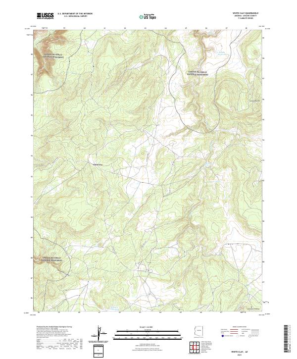 White Clay 2021 topographic map thumbnail